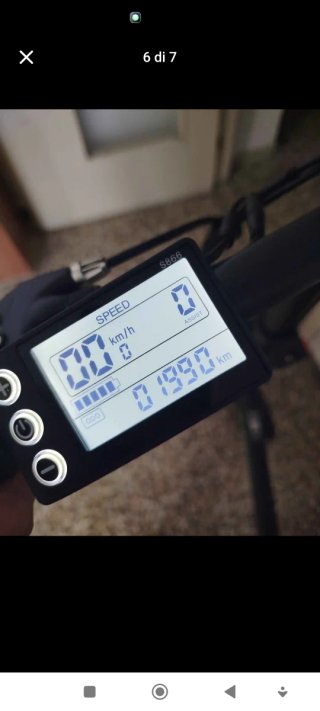 Bicicletta elettrica Hitway BK5