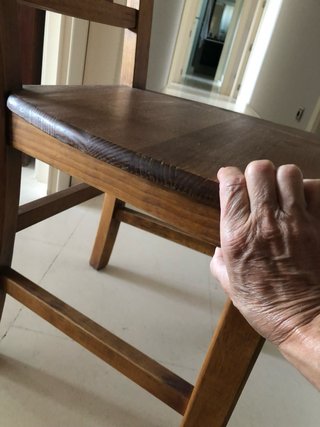 Mesa y 4 Sillas Madera Maciza