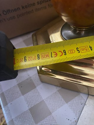 Lámpara Vintage Yute, toques dorados