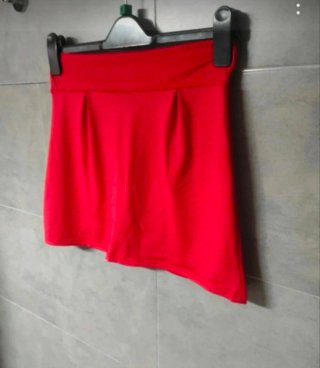Falda/pantalón mujer rojo