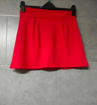 Falda/pantalón mujer rojo
