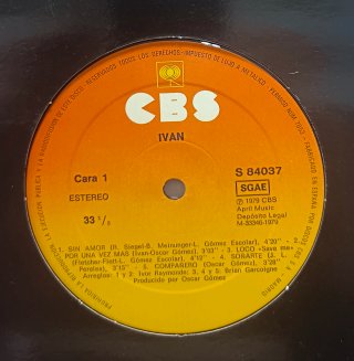 DISCO VINILO IVÁN