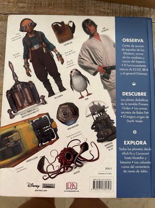 Libro de las Galaxia STAR WARS