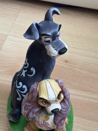 Figura Dama y Vagabundo Jim Shore