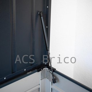 Baúl Arcón Metálico Antracita - 135x67x69 cm - Trimetals