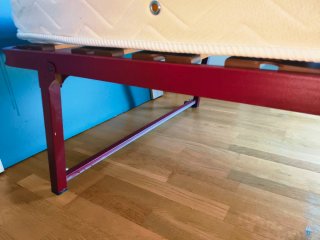 Cama supletoria plegable