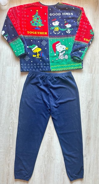 Pijama Navideño Snoopy y Charlie Brown