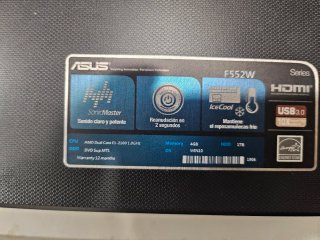Portátil Asus R552w SSD 8GB RAM