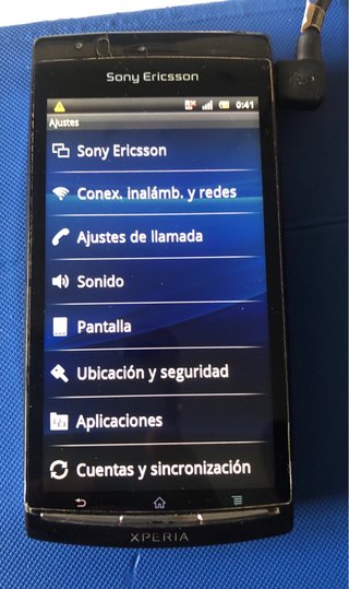 Sony Ericsson LT18i Negro Xperia