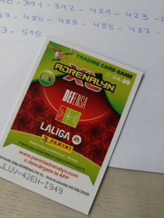 Cromos Adrenalyn 2024-25