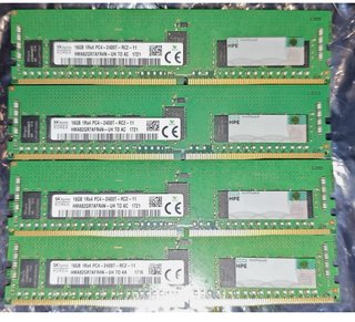 4x SK Hynix 16GB DDR4 2400T RAM