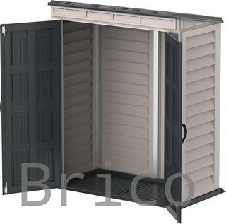 Caseta PVC Yardmate Pent Plus 91x170x202 cm - Duramax