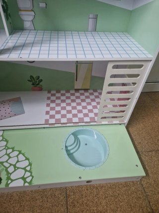 Casita de muñecas estilo Barbie, oferta solo hoy.