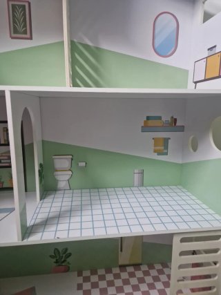 Casita de muñecas estilo Barbie, oferta solo hoy.