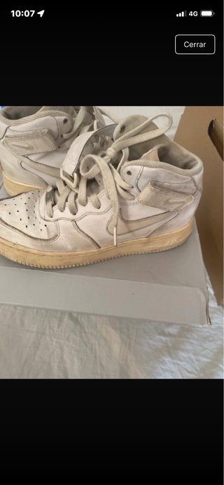 Nike Air Force 1 Bota Beige/Blanco