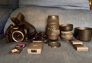 Canon EOS 400D + Lentes y Accesorios