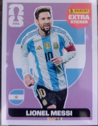 Cromos Panini Extra Mundial 2026 Messi