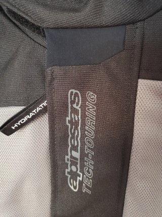 Chaqueta Moto Alpinestars Tech Touring Negra/Gris