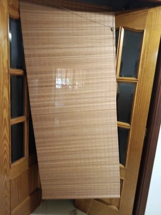 Persiana de bambú para puerta 65x170