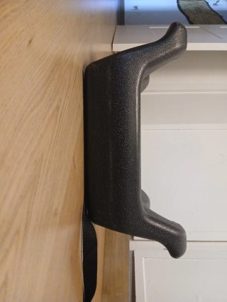 Alzador infantil coche negro