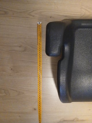Alzador infantil coche negro