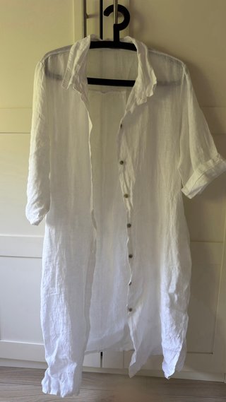 Blusa casaca de lino talla única