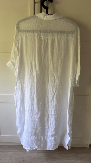 Blusa casaca de lino talla única