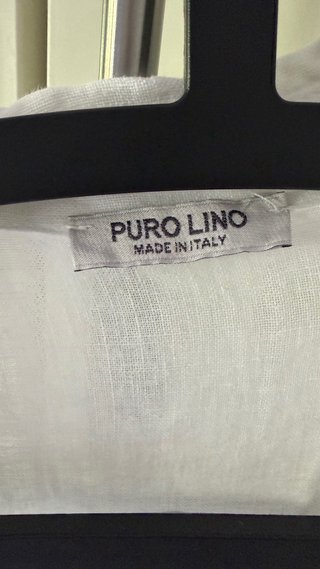 Blusa casaca de lino talla única