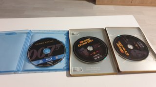 Lote 2 Películas James Bond Blu-ray/DVD