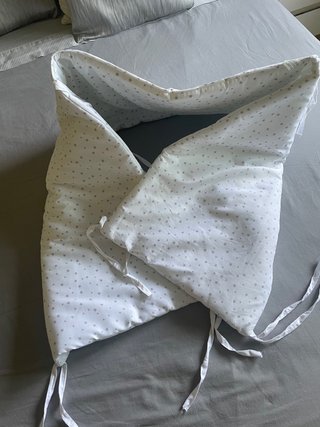 Chichonera para cuna con estrellas