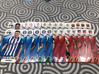 Cartas Adrenalyn Panini