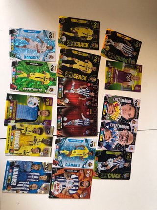 Cartas Adrenalyn Panini