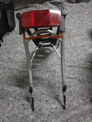 Silla bici + Cesta + Portaequipaje