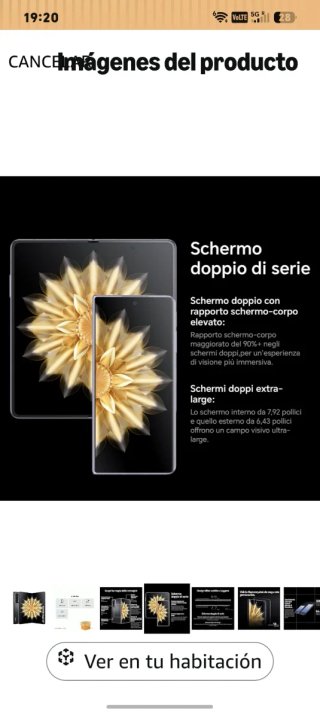Honor Magic V2 Negro