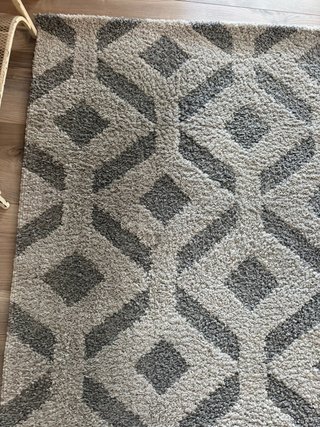 Alfombra Diseño Geo Gris/Beige 160x230
