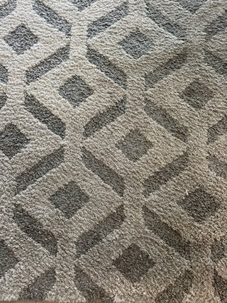 Alfombra Diseño Geo Gris/Beige 160x230