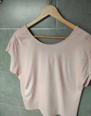 Camiseta rosa mujer talla única