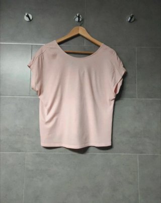 Camiseta rosa mujer talla única