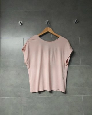 Camiseta rosa mujer talla única