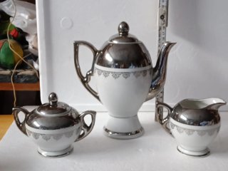 Servizio tazzine porcellana vintage