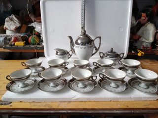 Servizio tazzine porcellana vintage