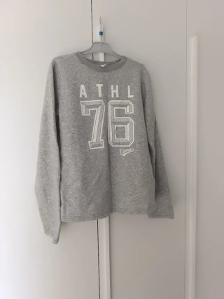 Sudadera gris Domyos 76 ATHL T14