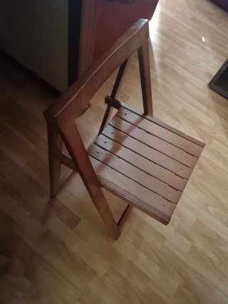 Mesa de comedor extensible de madera
