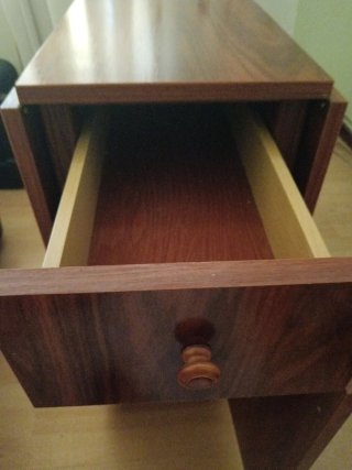Mesa de comedor extensible de madera