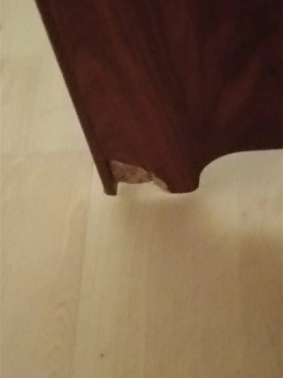 Mesa de comedor extensible de madera