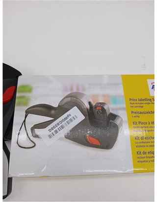 Avery España PL1/8 Etiquetadora manual para precios de 1 línea y 8 caracteres - números y símbolos - diseño ergonómico y estructu