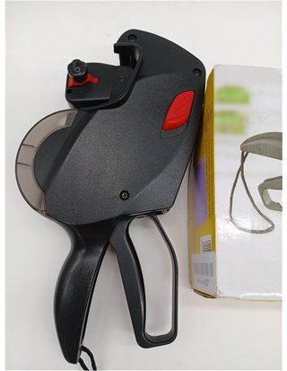 Avery España PL1/8 Etiquetadora manual para precios de 1 línea y 8 caracteres - números y símbolos - diseño ergonómico y estructu