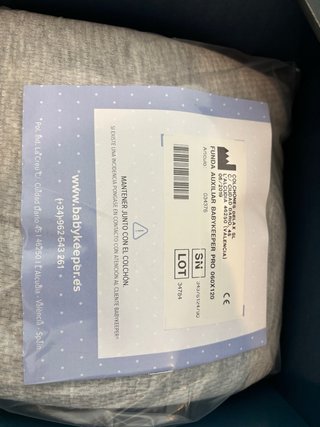 Colchón Cuna Babykeeper Pro 60x120 + Funda