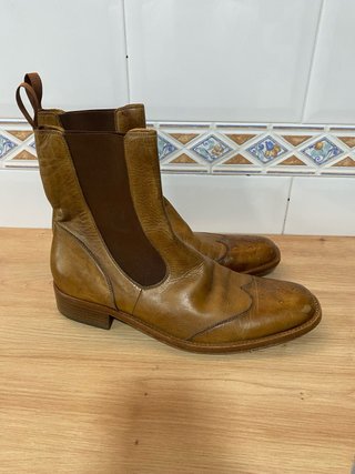 Botines de piel Belstaff color camel Talla 44