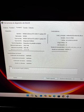 Acer Nitro 5 Gaming RTX 3050 Ti + 32GB RAM + i5 11